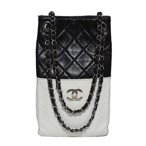 chanel borsa bianca e nera